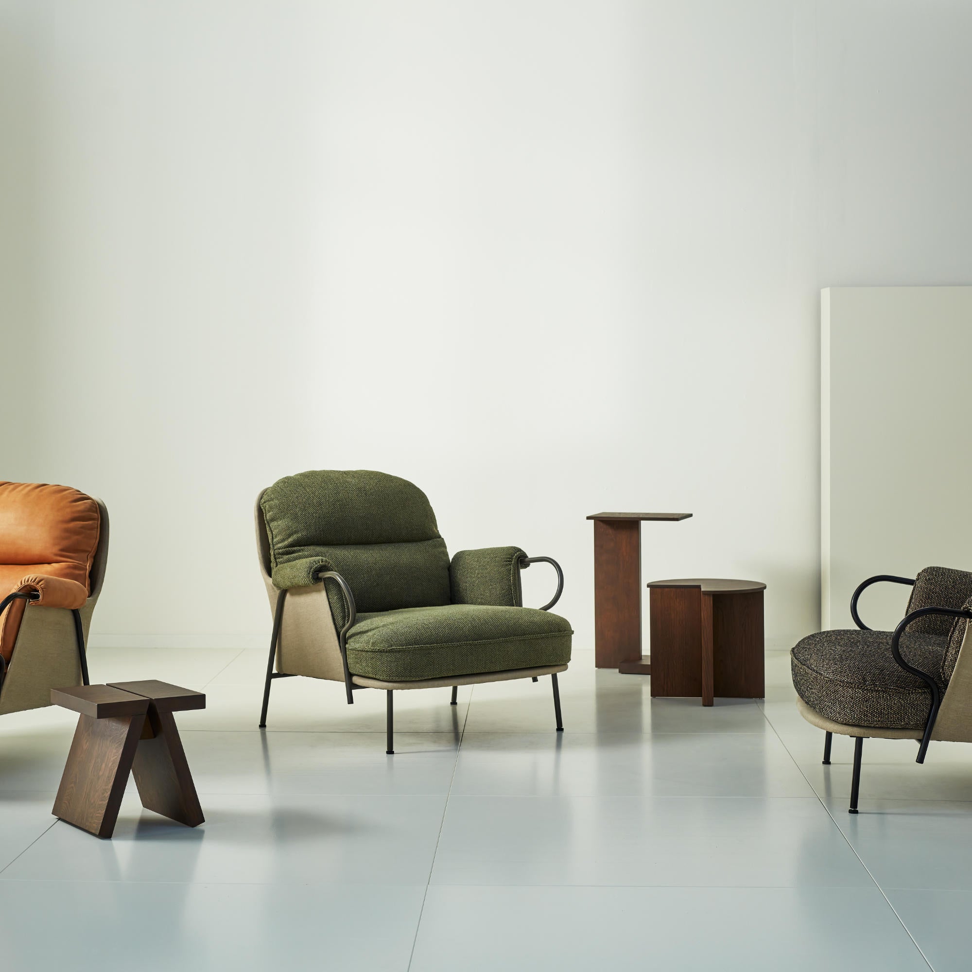 Supersolid Object 1 Side Table - Red 2020 Special Stain-3