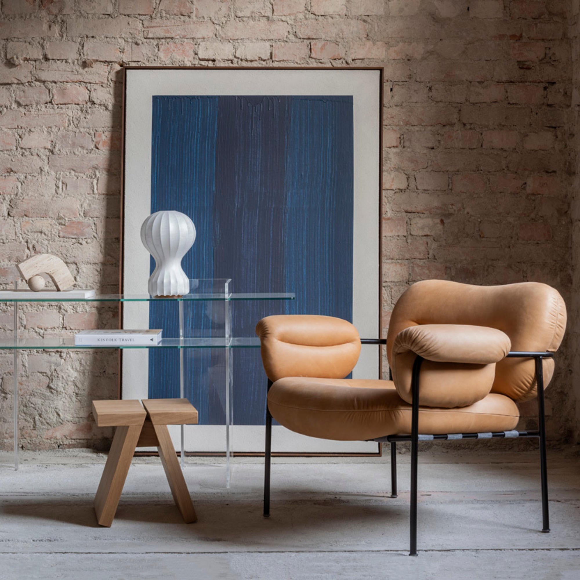 Supersolid Object 1 Side Table - Smoked Stained Oak-3