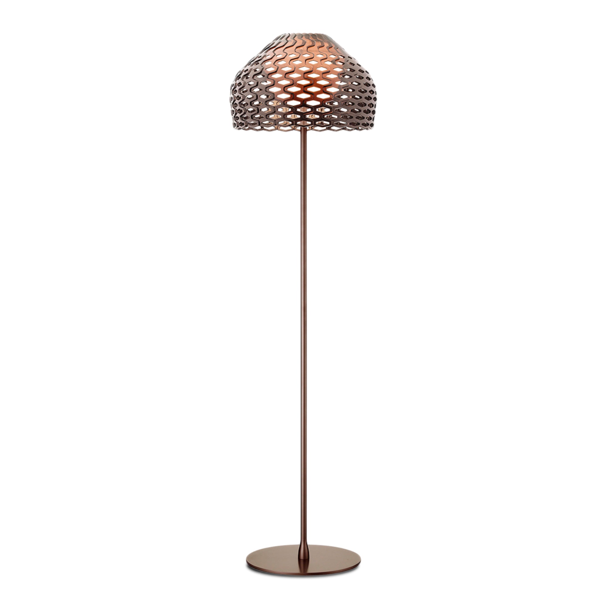 Tatou Floor Lamp - Ochre/Grey